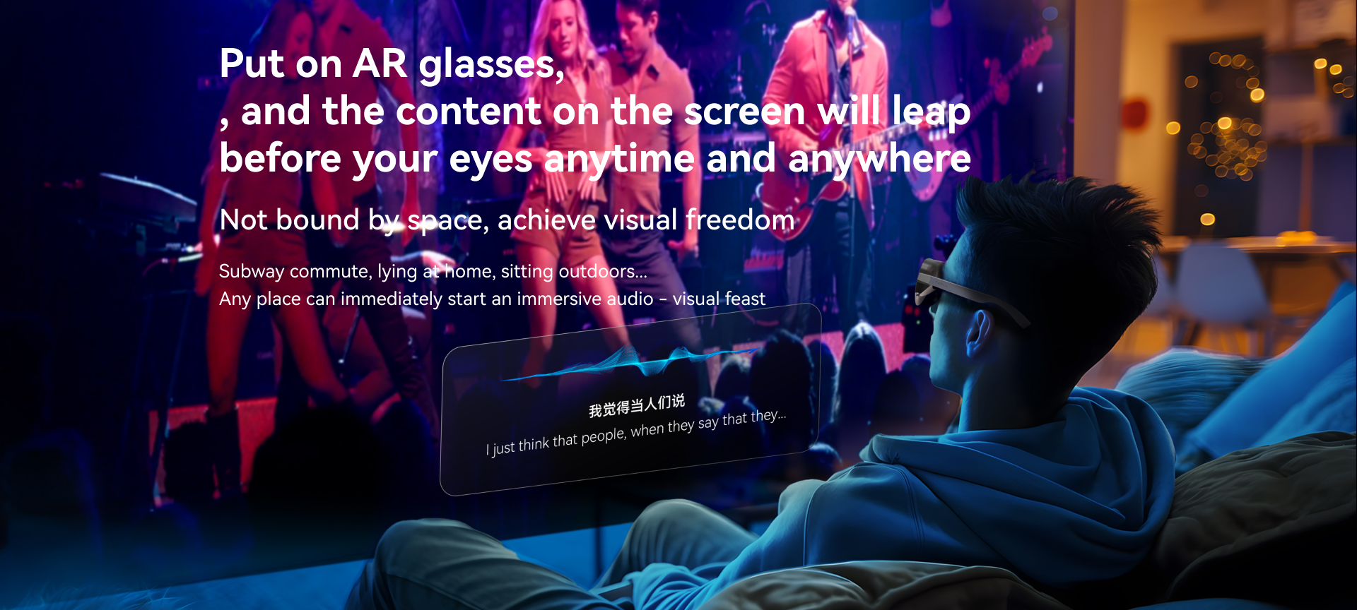 WESMARTLIFE AR Glasses