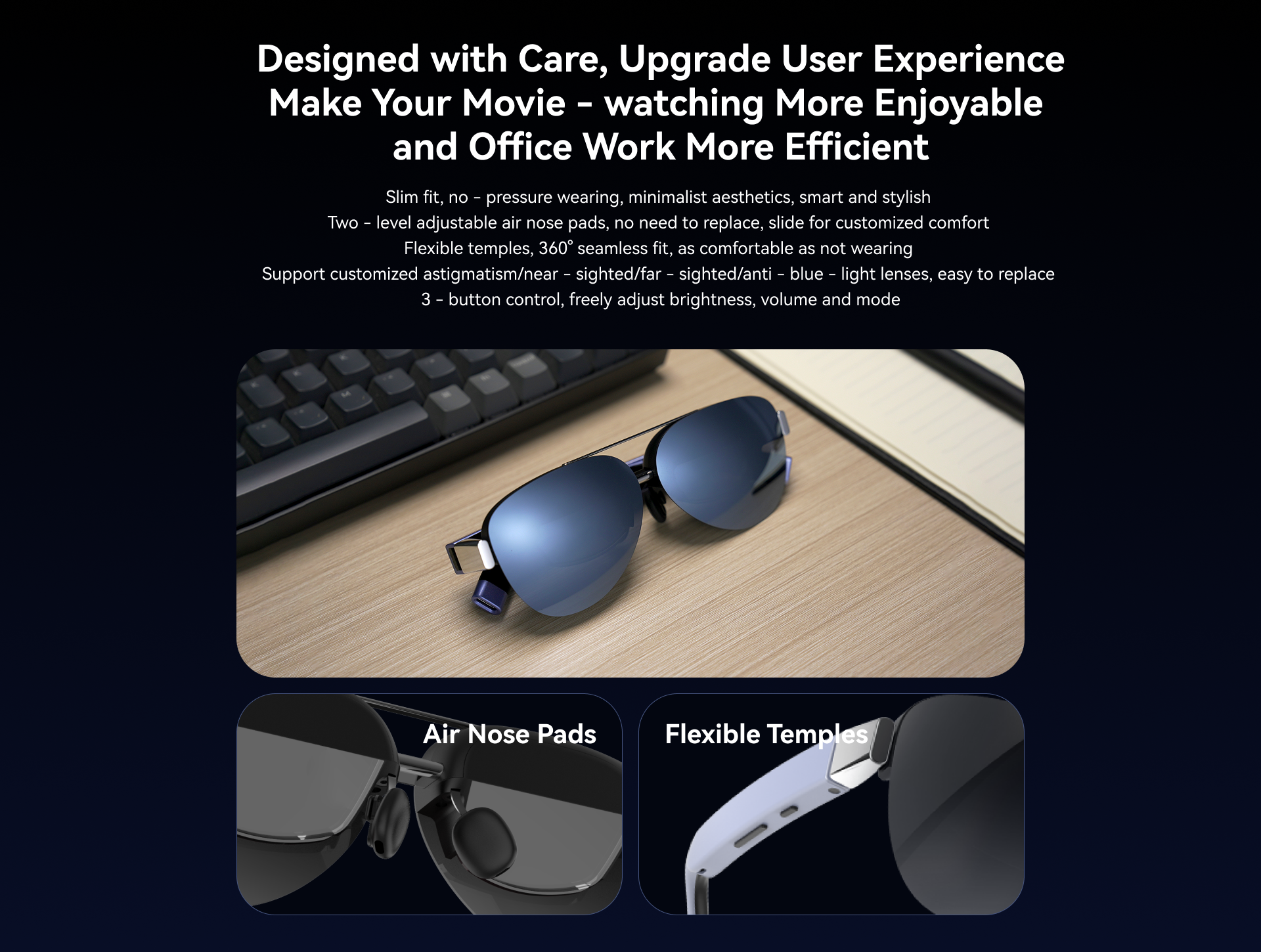 WESMARTLIFE AR Glasses